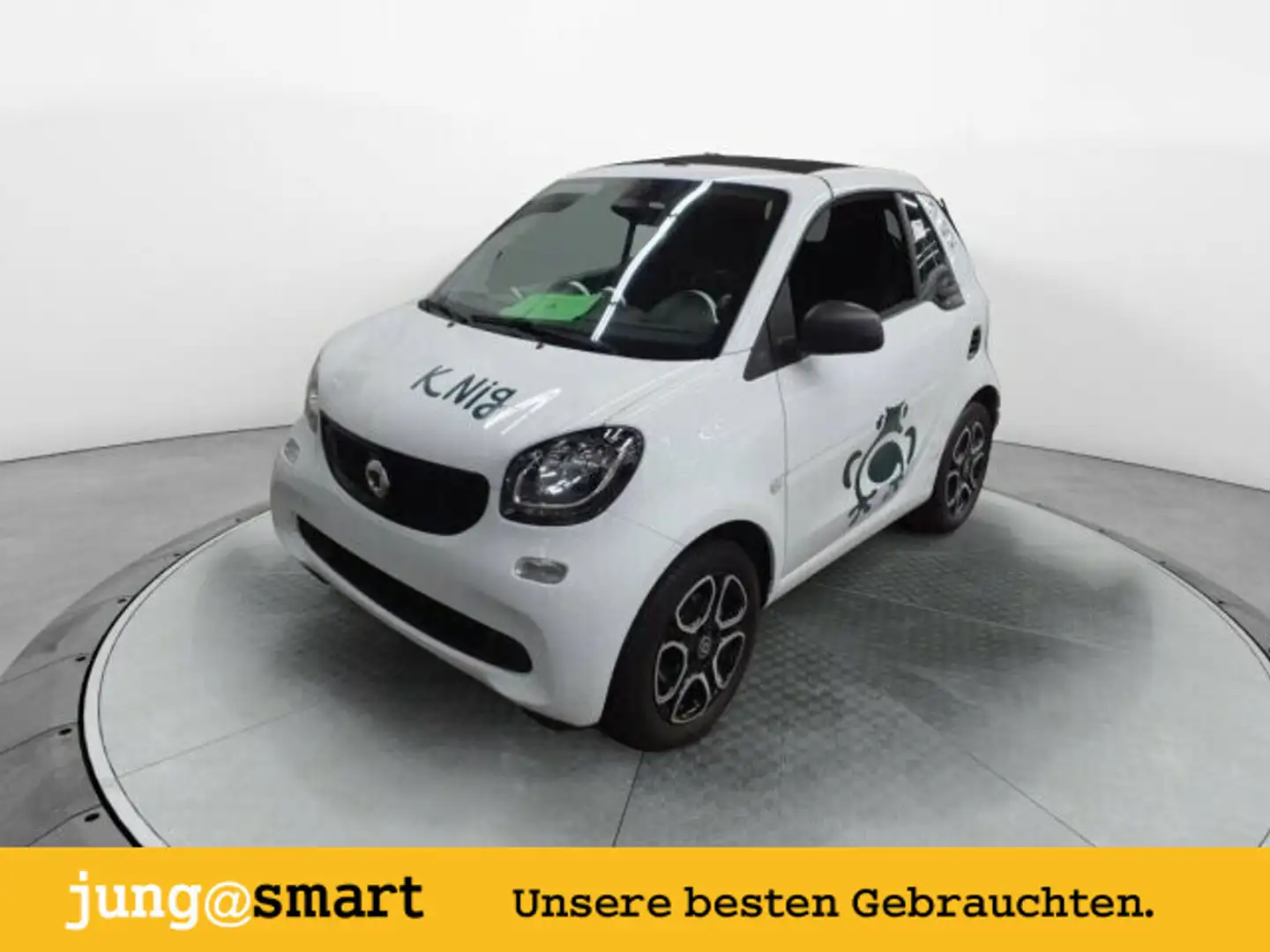 smart forTwo EQ Tempomat SHZ Klima-Automatik Weiß - 1