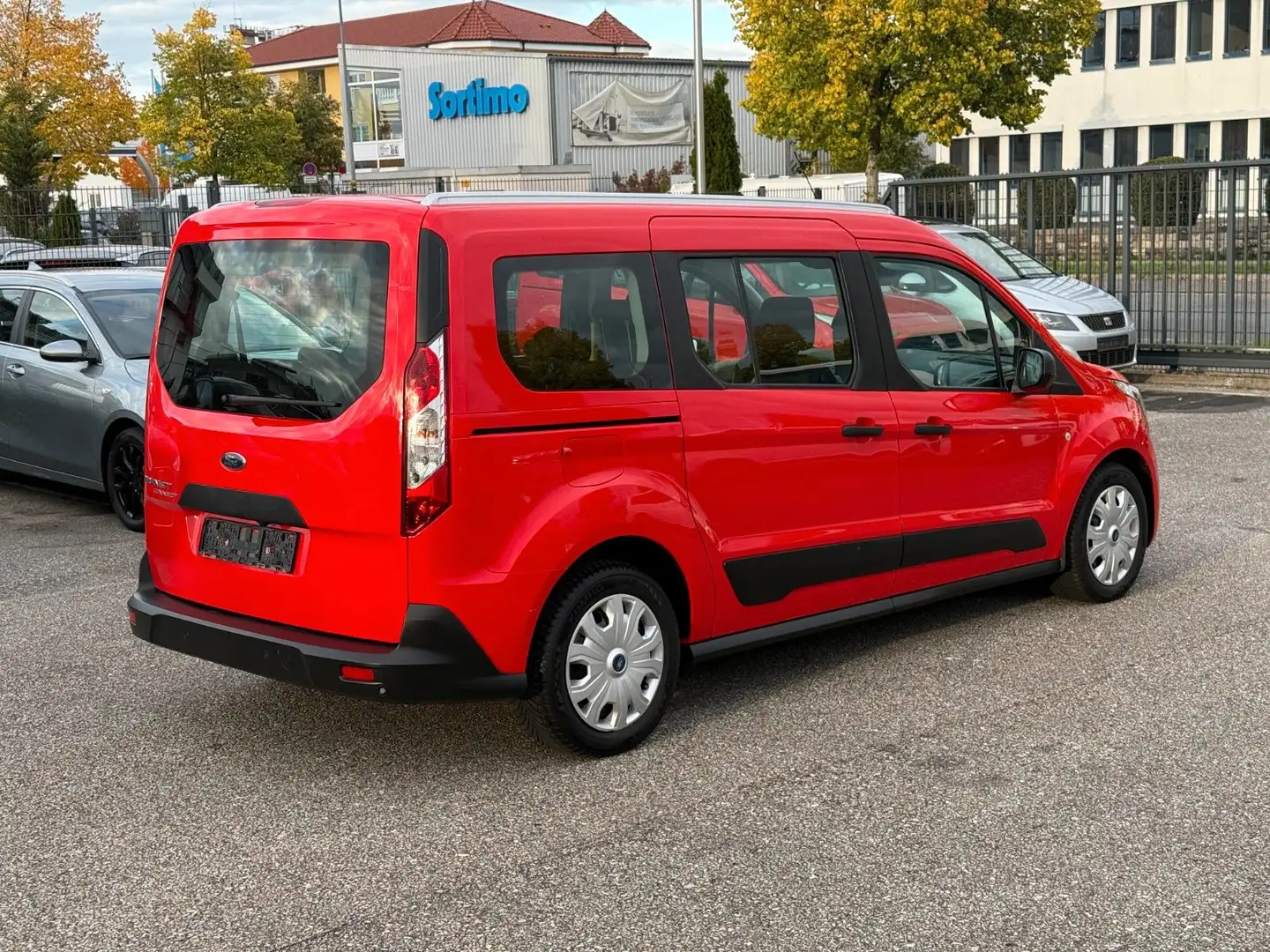 Ford Transit Connect Kombi lang*7-SITZE*KAMERA*DAB* Rot - 2