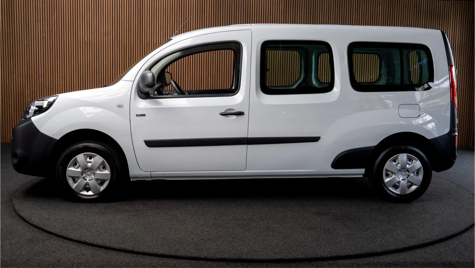 Renault Kangoo Z.E. 33 Maxi (ex. accu) 91,1% Aut. 1e eigenaar Airco 1x Weiß - 2