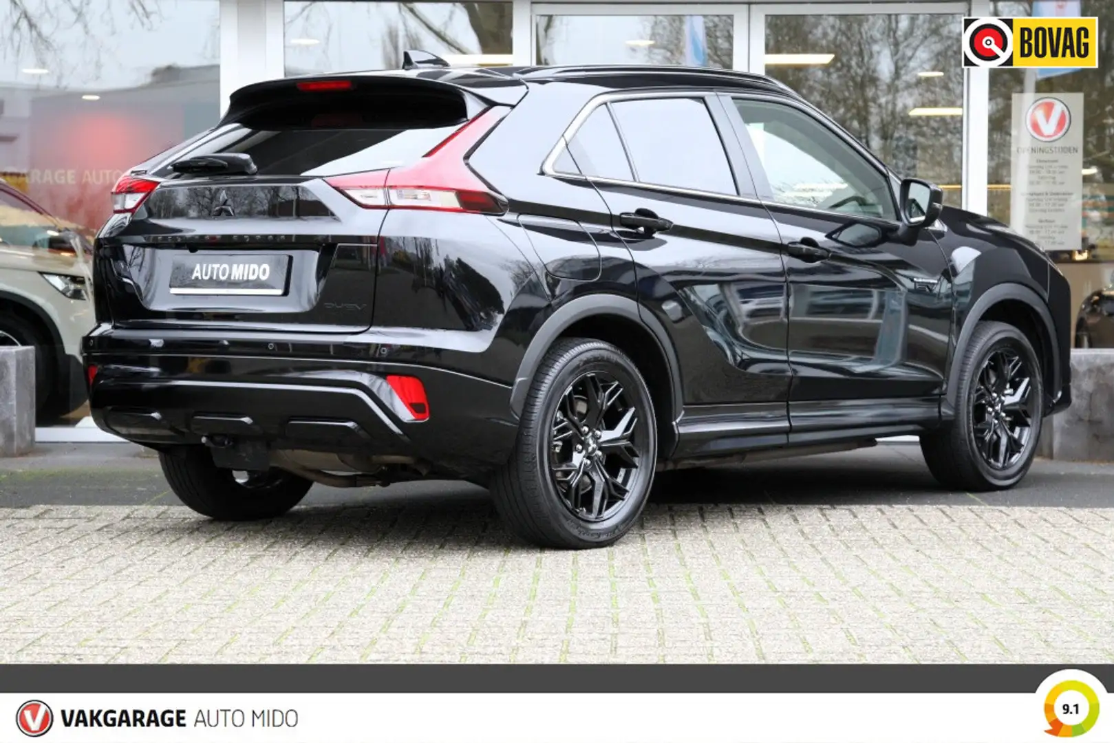 Mitsubishi Eclipse Cross 2.4 PHEV 4WD Black Edition | Trekhaak afneembaar Negro - 2