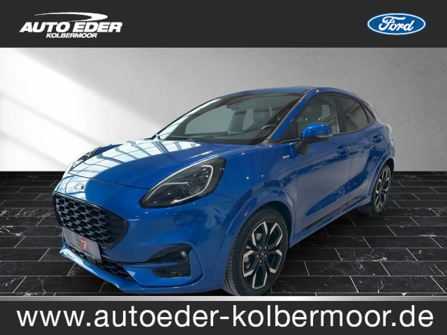 Ford Puma Hybrid ST-Line X Sportpaket Bluetooth Navi Blau - 1