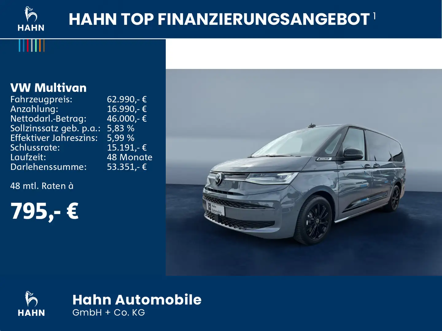 Volkswagen T7 Multivan T7 Multivan Life Edition 2,0TDI Lang AHK DCC Grau - 2