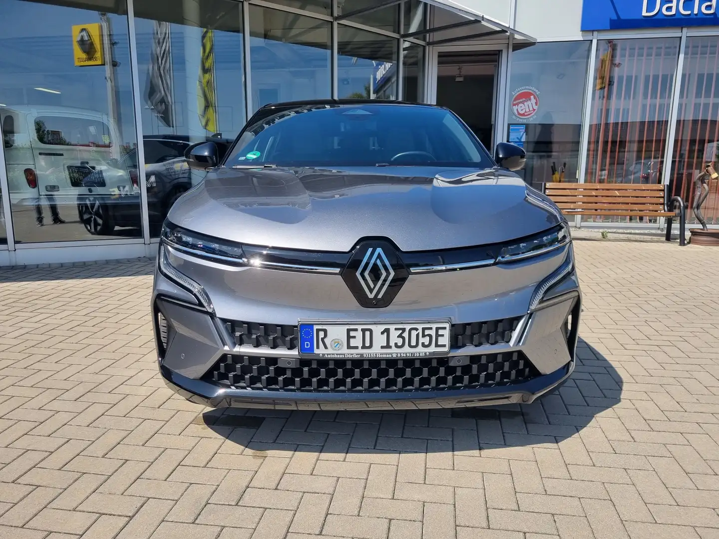 Renault Megane Techno-  435 km Reichweite Grau - 2