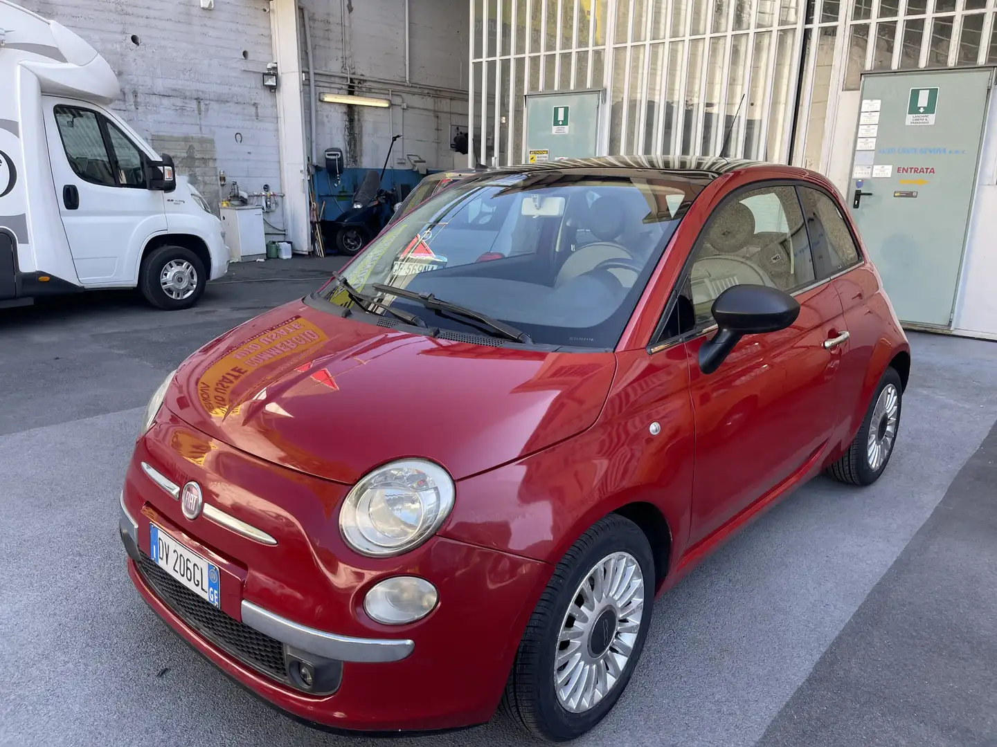 Fiat 500 500 III 1.2 Lounge 69cv Rood - 1
