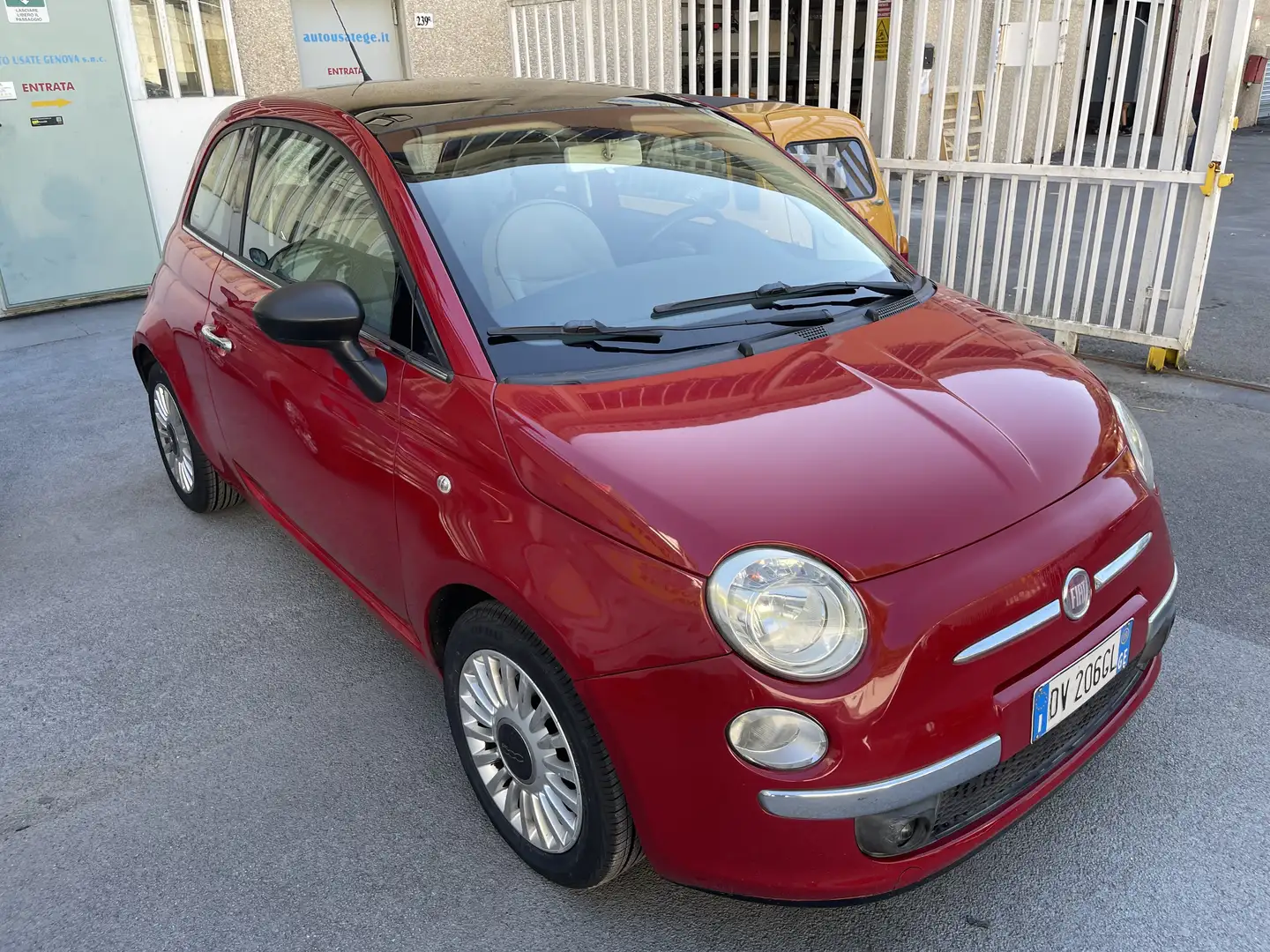 Fiat 500 500 III 1.2 Lounge 69cv Rood - 2