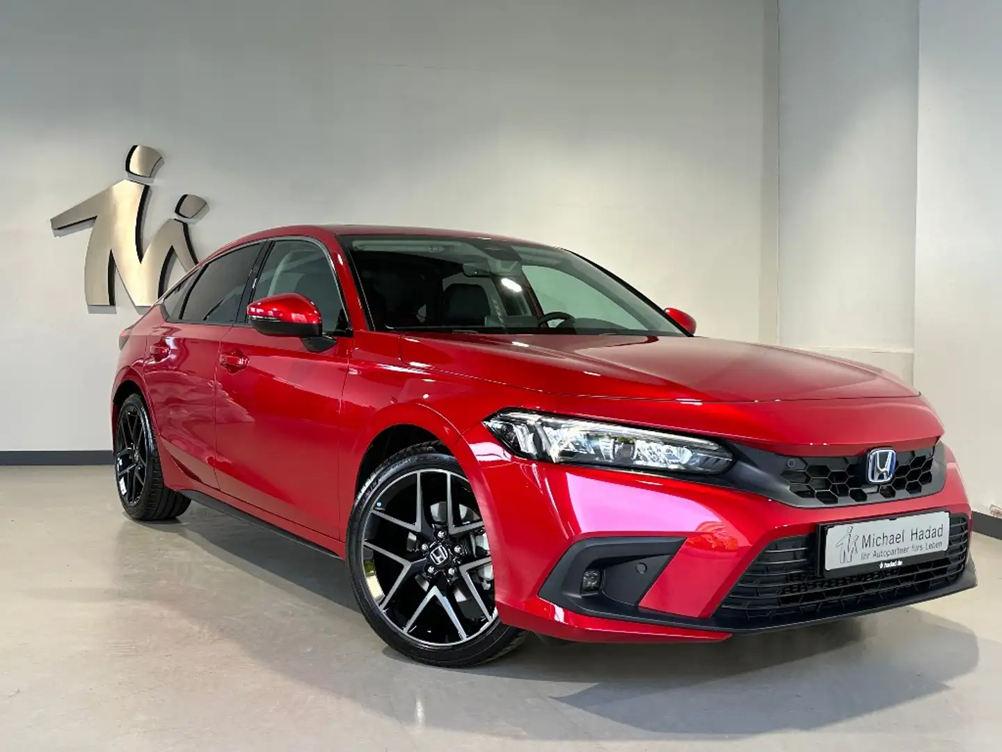 Honda Civic E:HEV 2.0 Hybrid ADVANCE PANO LED TOP Rouge - 2