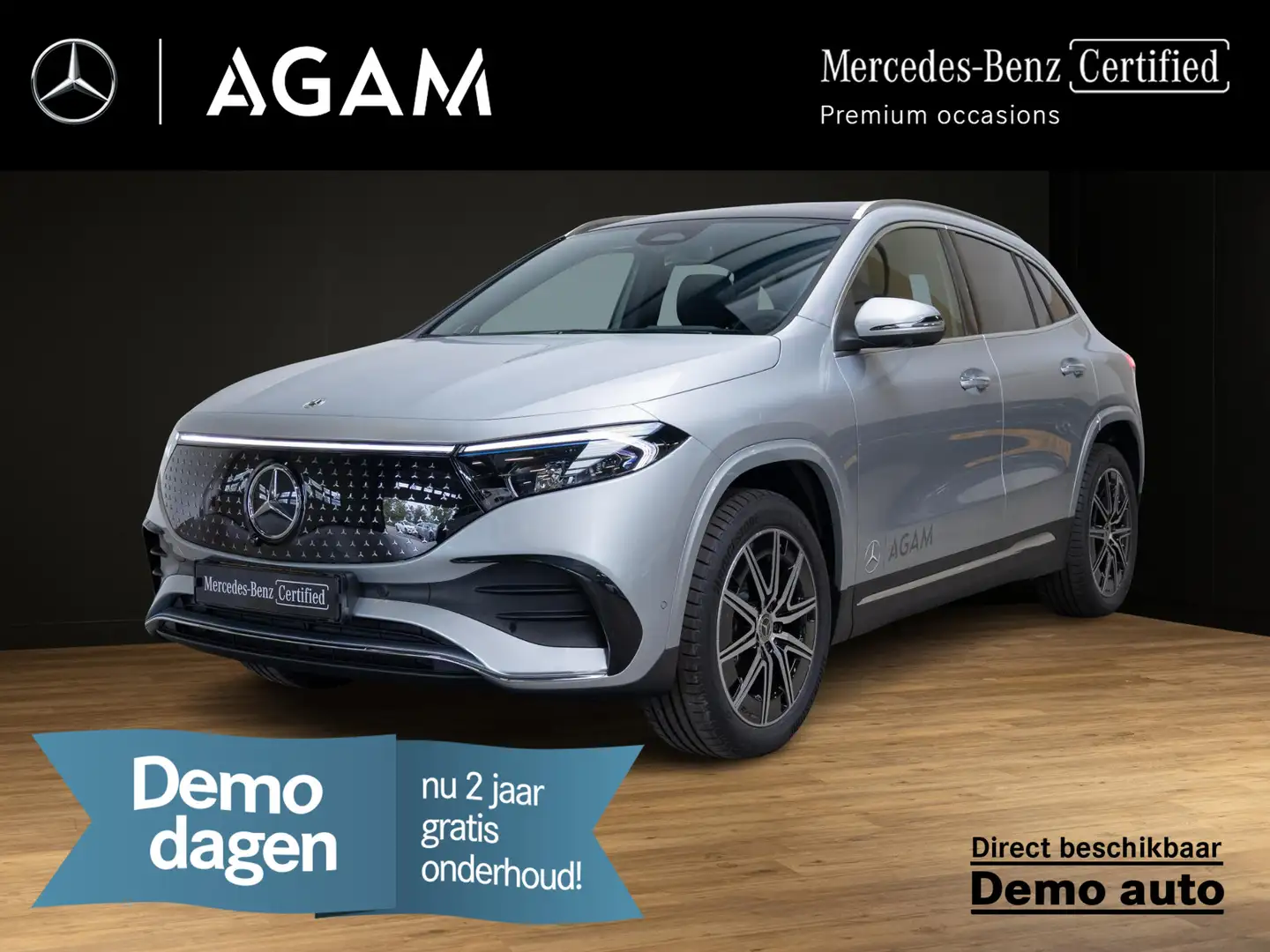 Mercedes-Benz EQA 250 250+ Business Solution AMG Panorama dak | Trekhaak Gris - 1