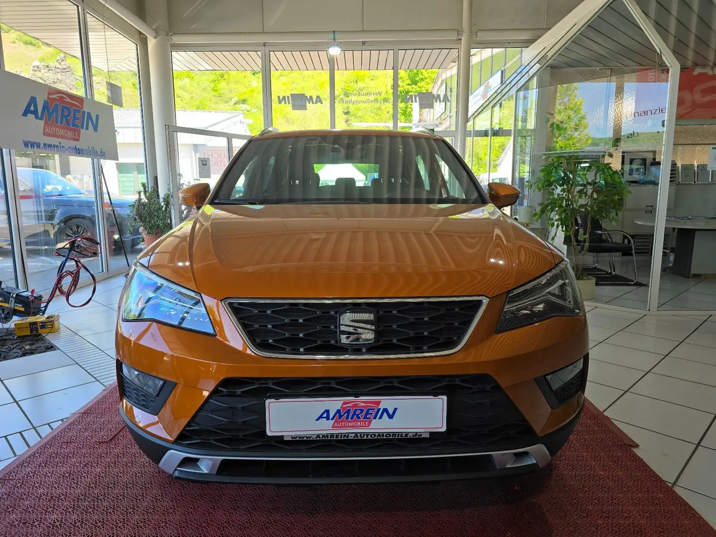 SEAT Ateca Xcellence+ACC+PANO+AHK+NAVI+KAMERA+LED+ Orange - 2