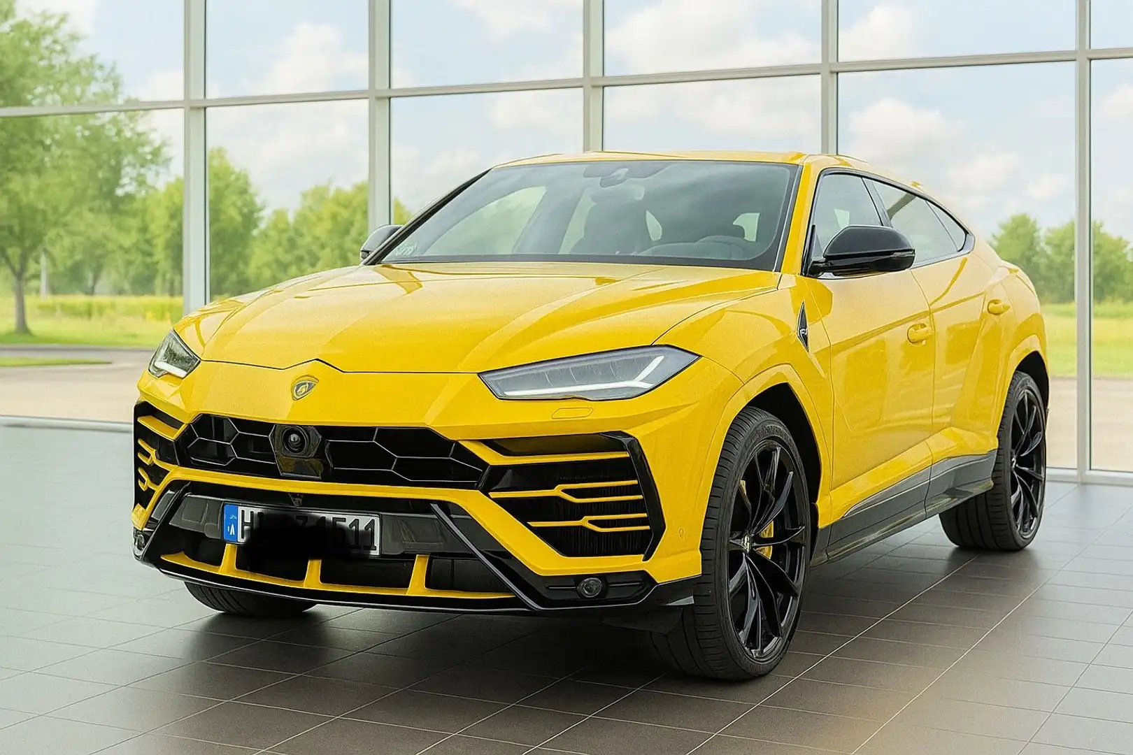 Lamborghini Urus | AKRAPOVIC| 23 ZOLL TAIGETE |PANO B&O Q-CI Gelb - 1