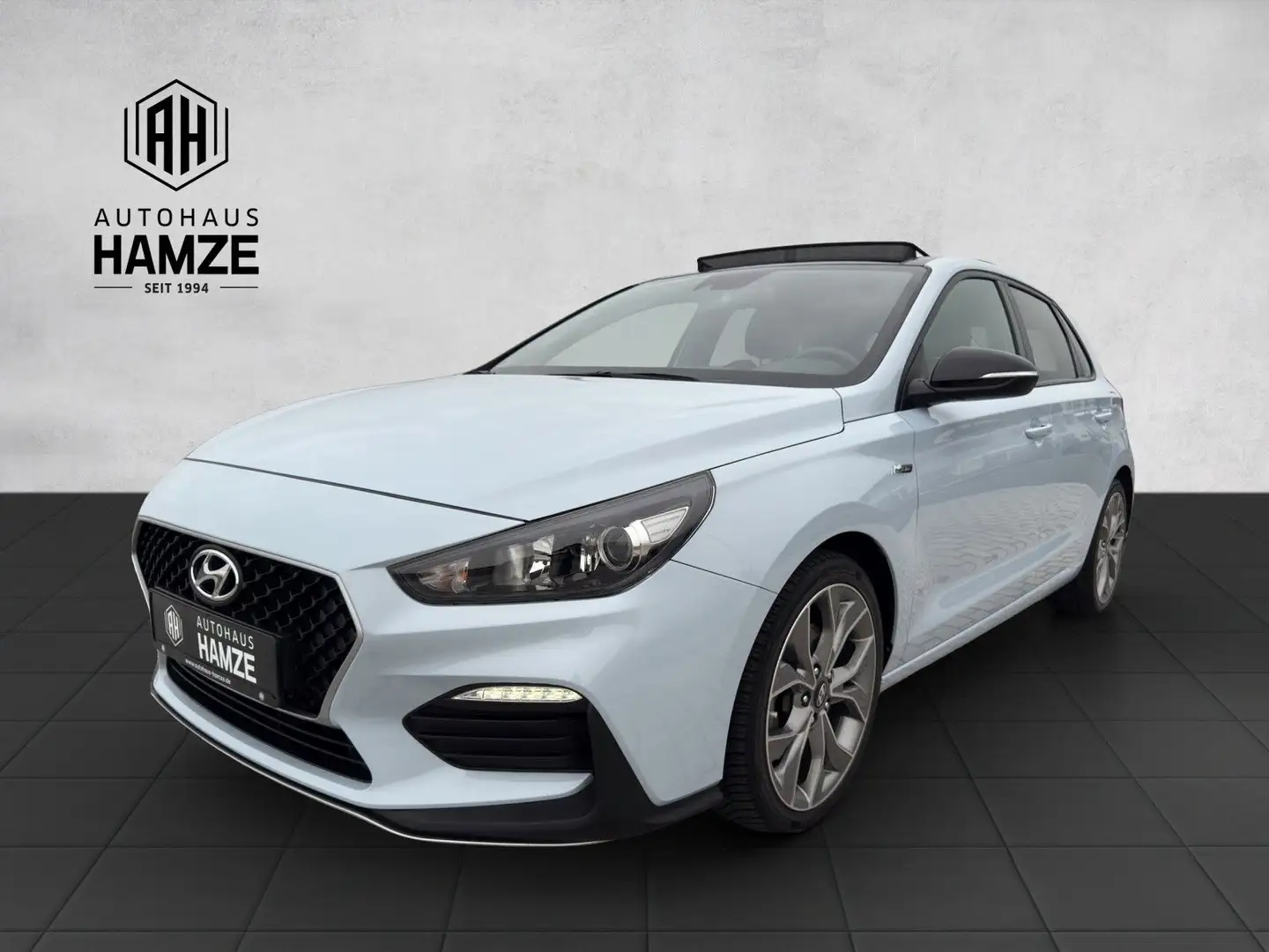 Hyundai i30 1.4 T-GDI N Line|Kamera|Clean Slate|Panorama Blau - 1