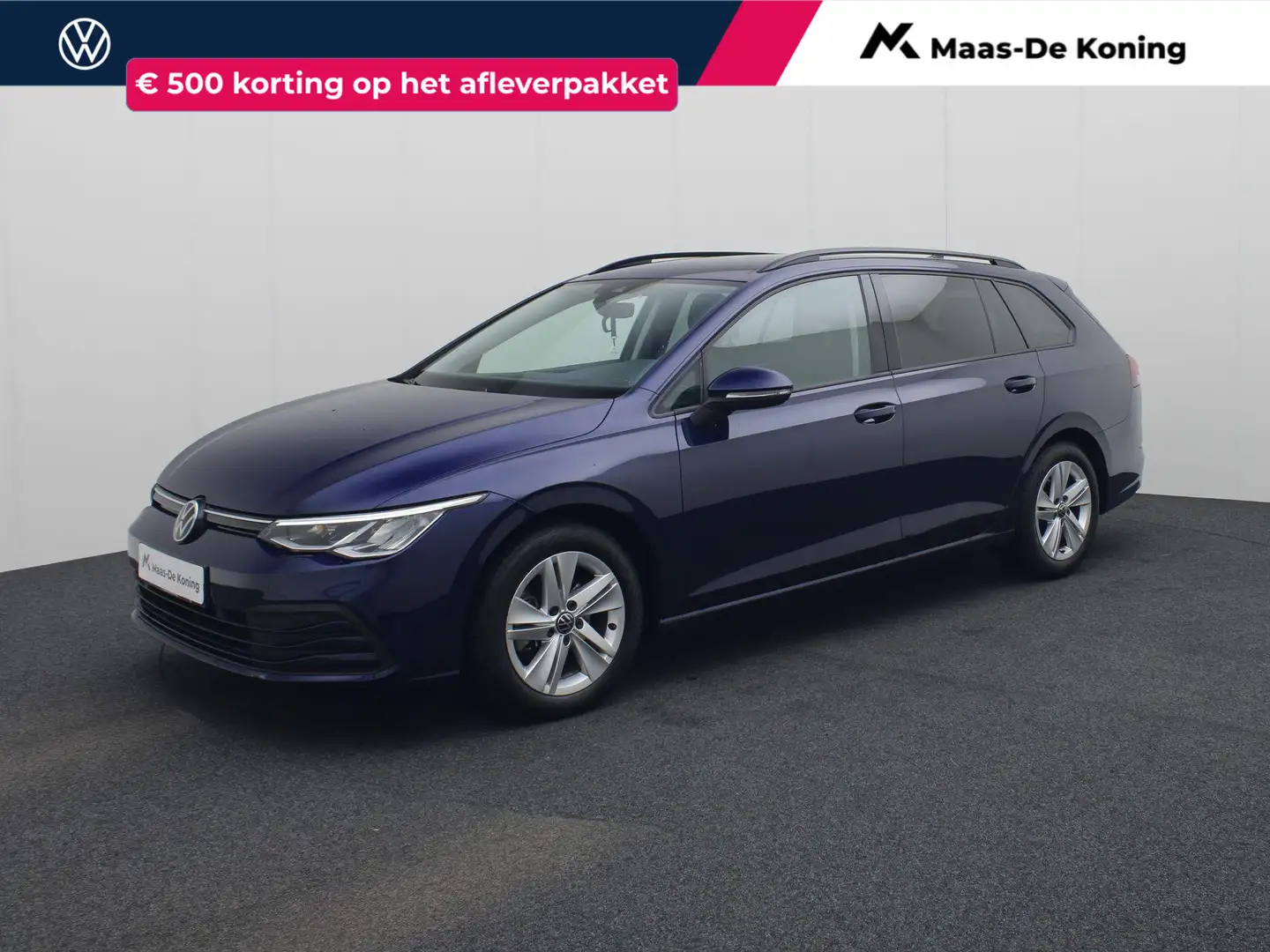Volkswagen Golf Variant 1.0eTSI/110PK Life DSG · Navigatie · Trekhaak · Ap Azul - 1