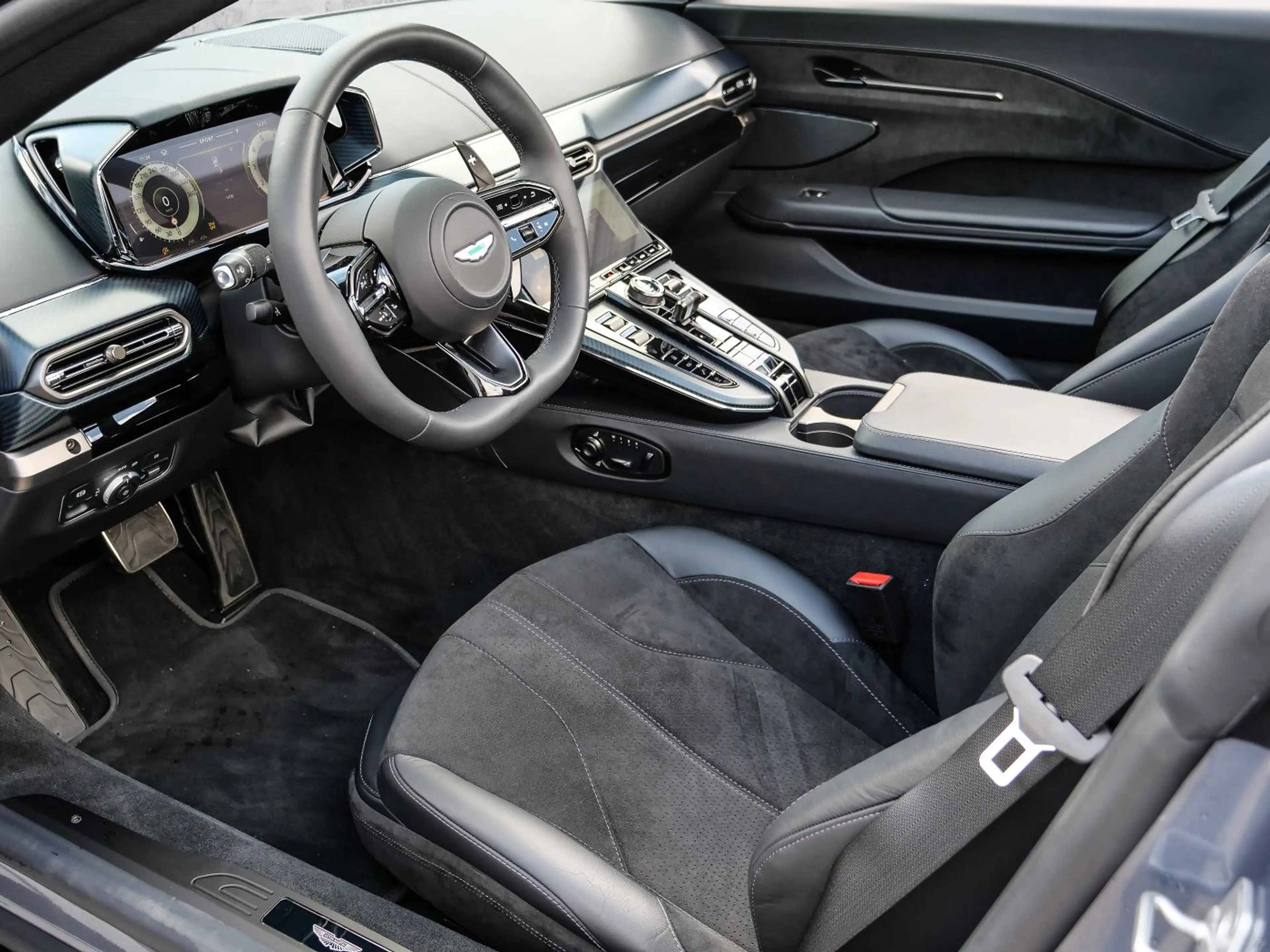 Aston Martin V8 Vantage Roadster Concours Blue — photo 13