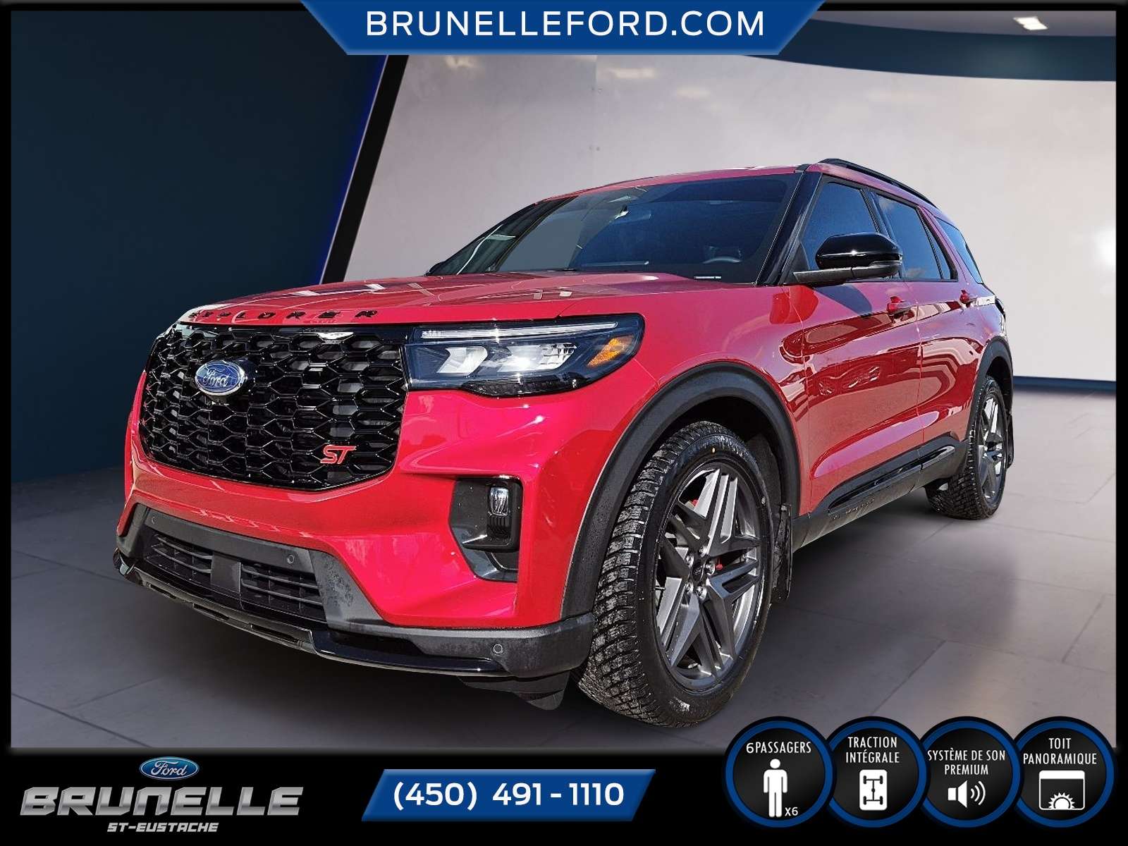2026 Ford Explorer ST/AWD/B&O/NAV/8 PNEUS
