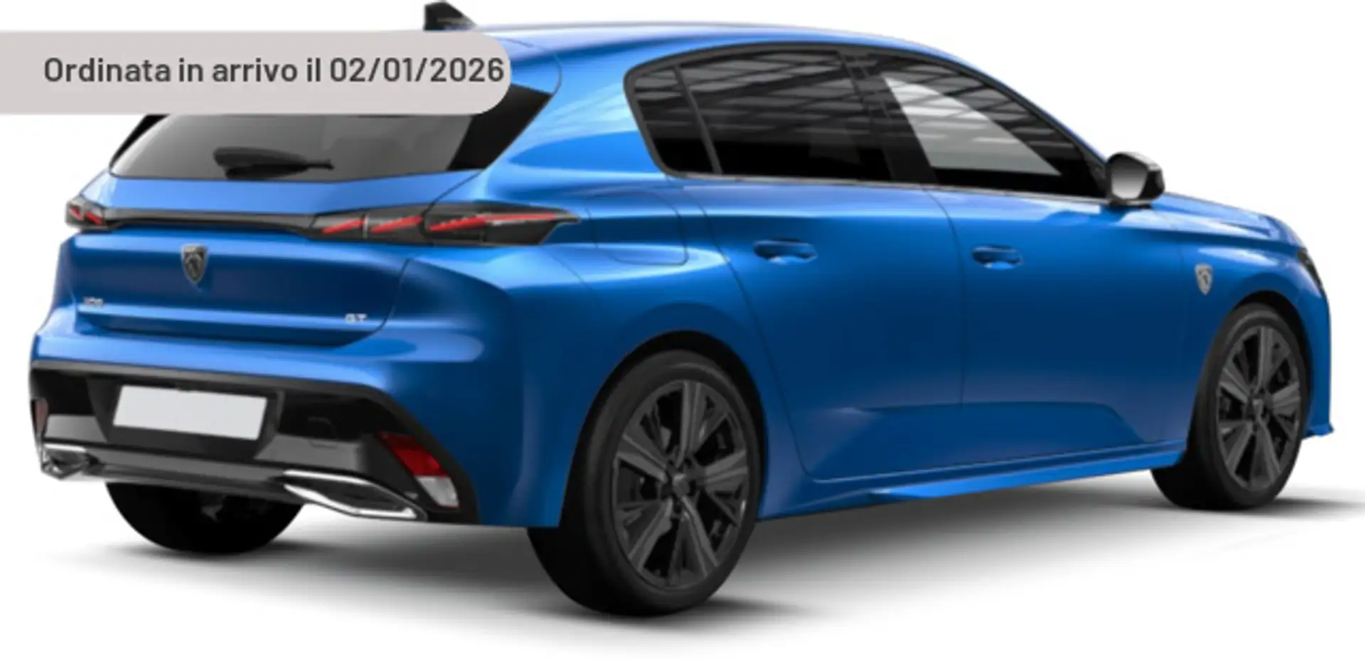 Peugeot 308 Hybrid 145 e-DCS6 Style Argento - 1