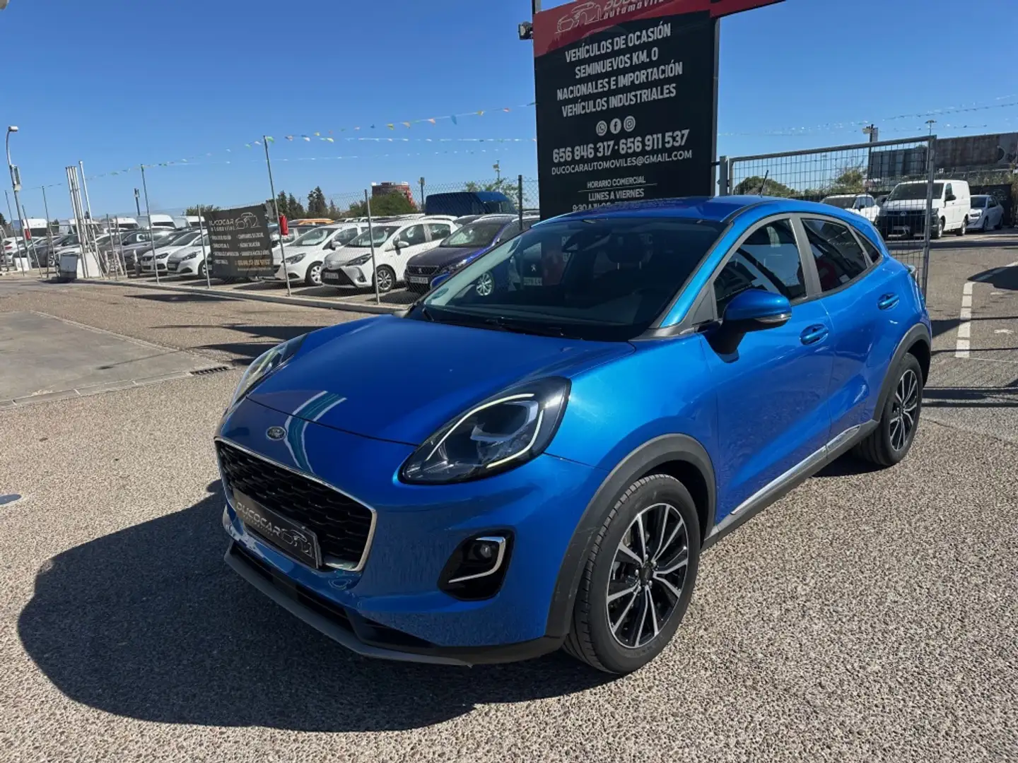 Ford Puma 1.5 Ecoblue Titanium 120 Bleu - 2