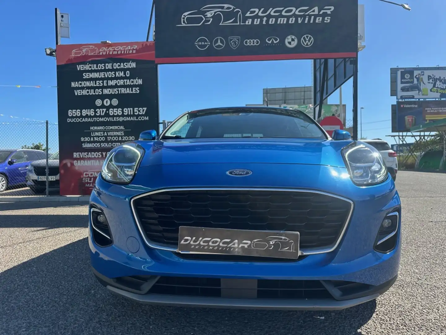 Ford Puma 1.5 Ecoblue Titanium 120 Bleu - 1