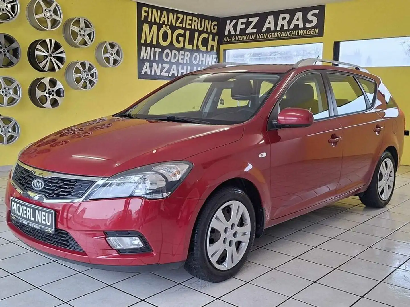Kia Ceed / cee'd 2.BESITZ, KLIMA, PICKERL BIS 10.2026 Rot - 1