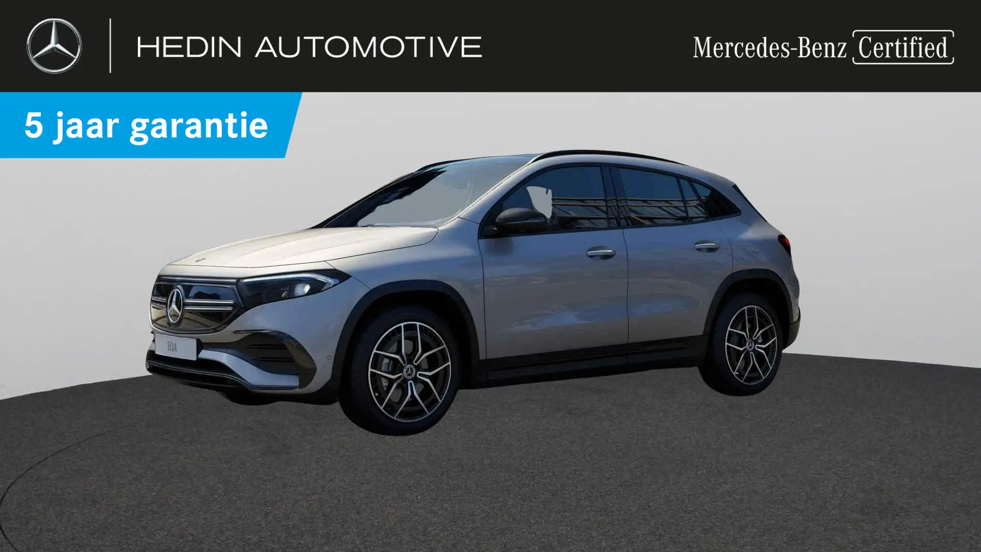 Mercedes-Benz EQA 300 4MATIC AMG Line | Panoramisch Dak | 360° Parkeerpa Argintiu - 1
