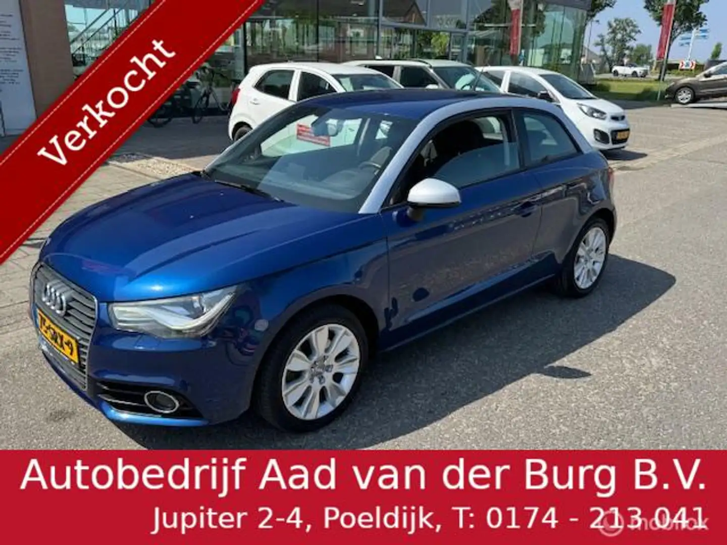 Audi A1 1.4 TFSI Ambition Aurco , Climate & Cruise Control Blau - 1