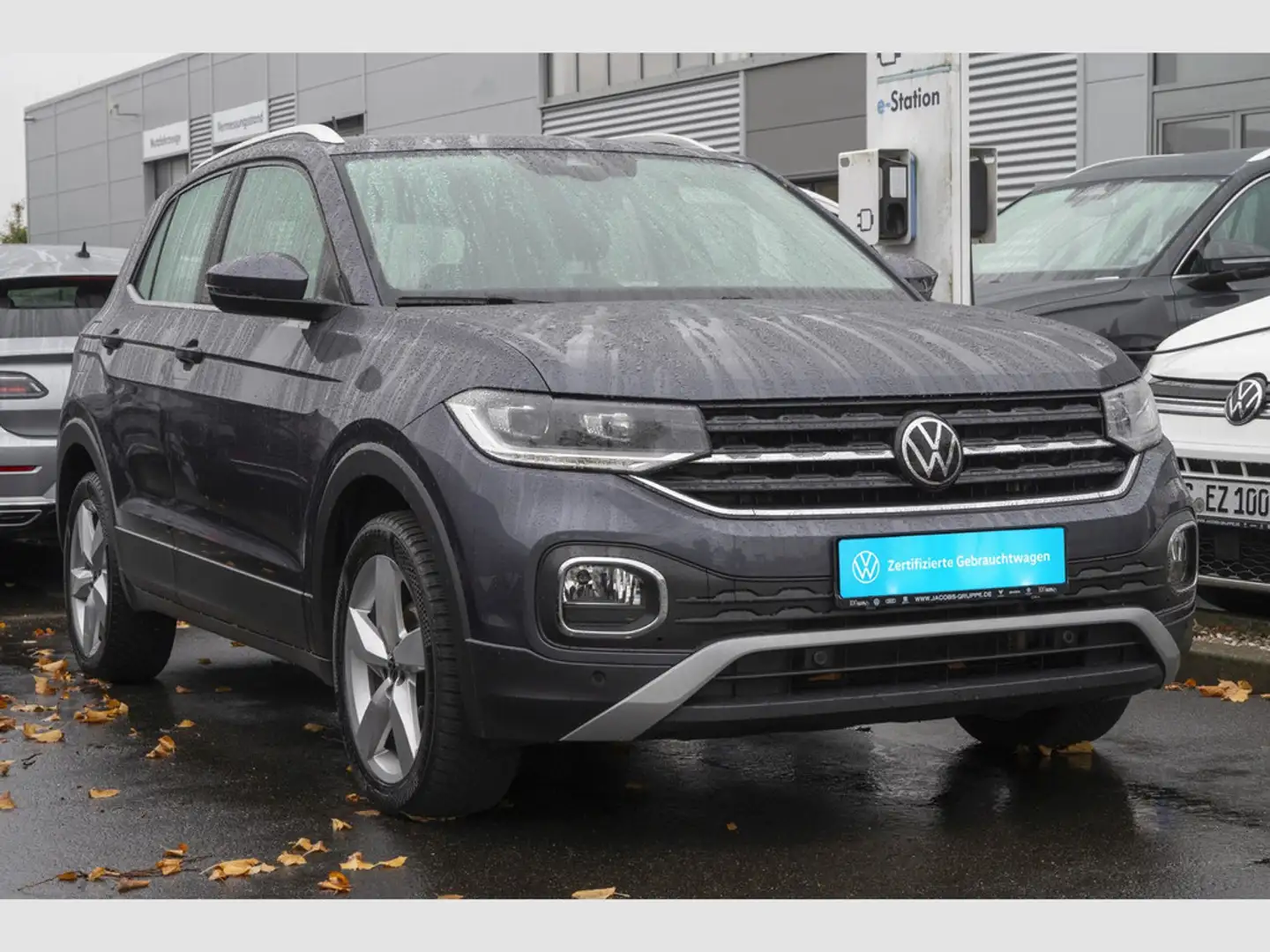 Volkswagen T-Cross 1.0 TSI DSG Style App-Connect, LED, S Grau - 2