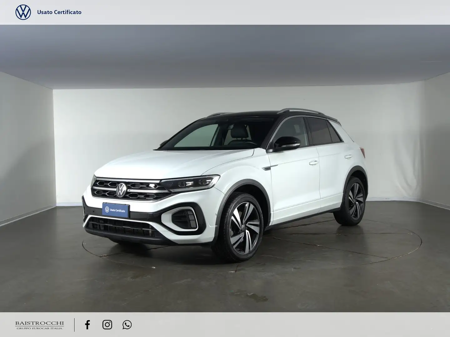 Volkswagen T-Roc 2.0 tdi style 4motion 150cv dsg Bianco - 1