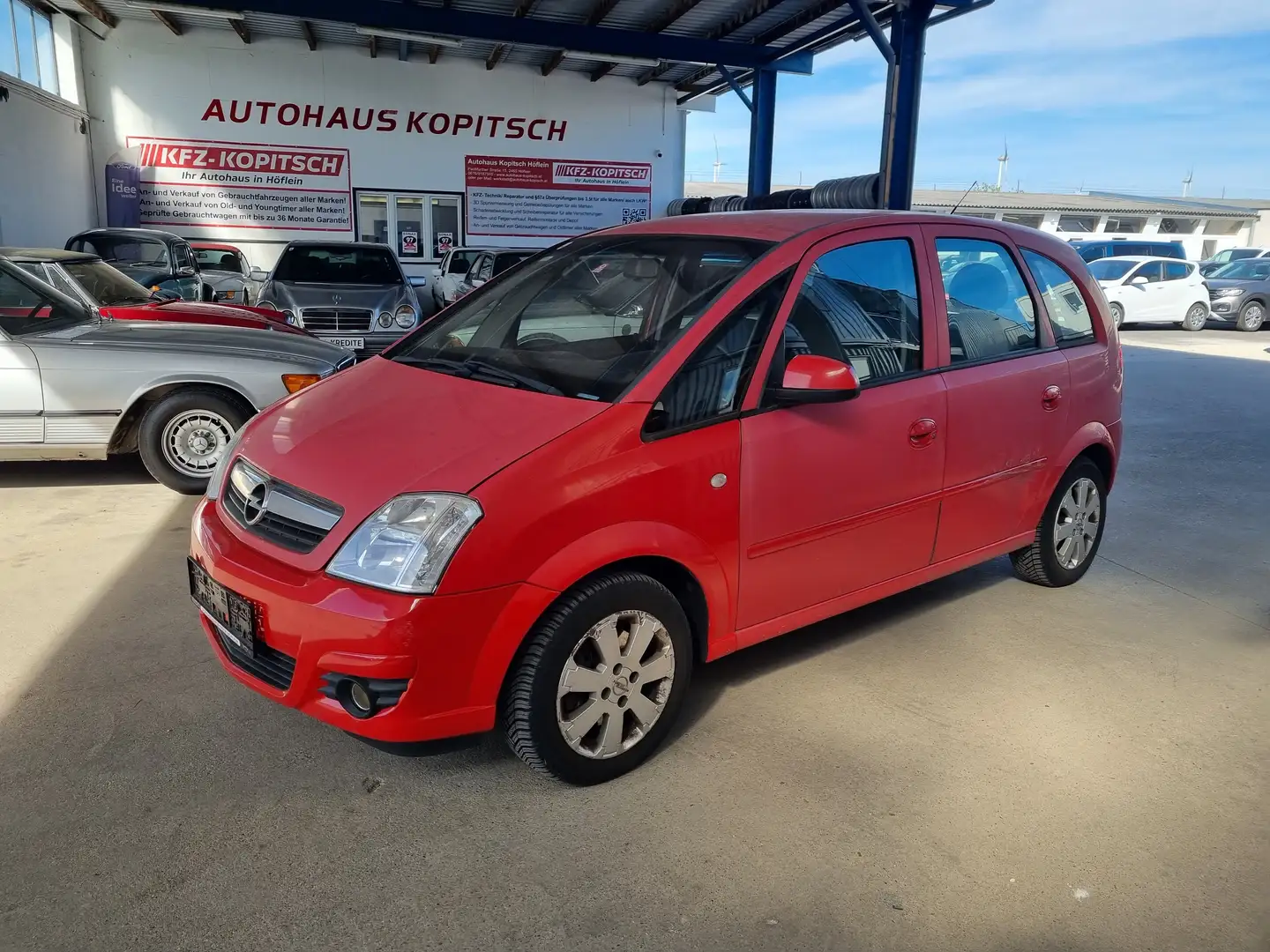 Opel Meriva 1,3 JTD Style Rot - 1