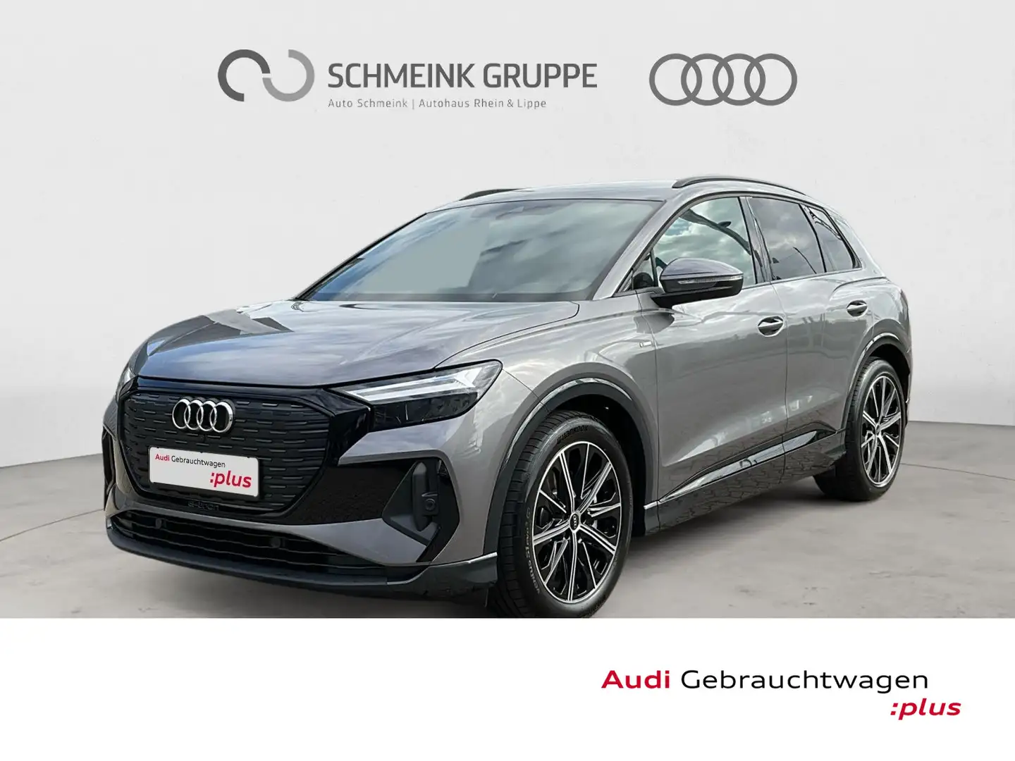 Audi Q4 e-tron 45 2x S line AHK drive select RFK Grau - 1