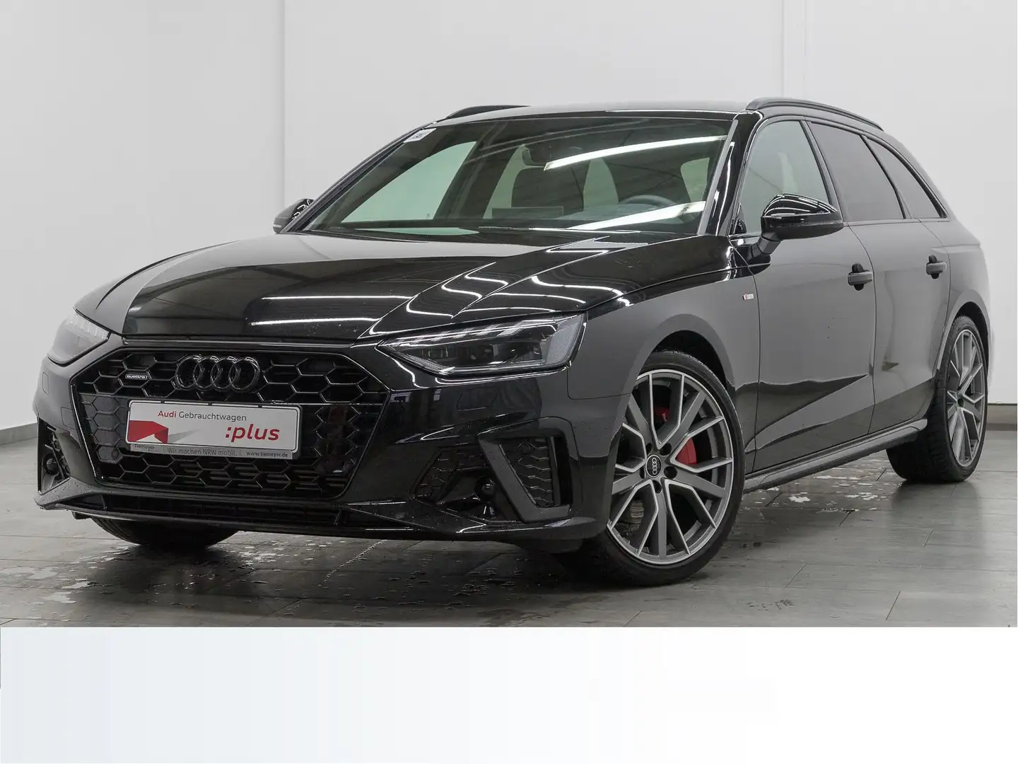 Audi A4 40 TFSI Q 2x S LINE LM19 KAMERA NAVI+ V Schwarz - 2
