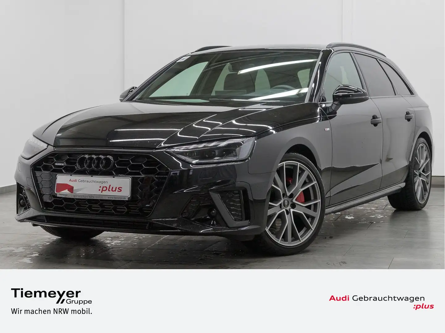 Audi A4 40 TFSI Q 2x S LINE LM19 KAMERA NAVI+ V Schwarz - 1