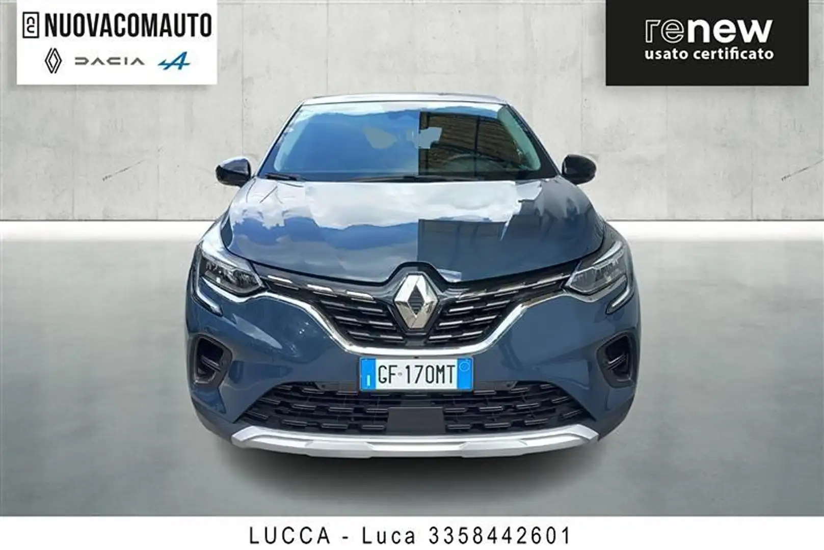 Renault Captur 1.0 tce Intens Gpl 100cv my21 Blu/Azzurro - 2