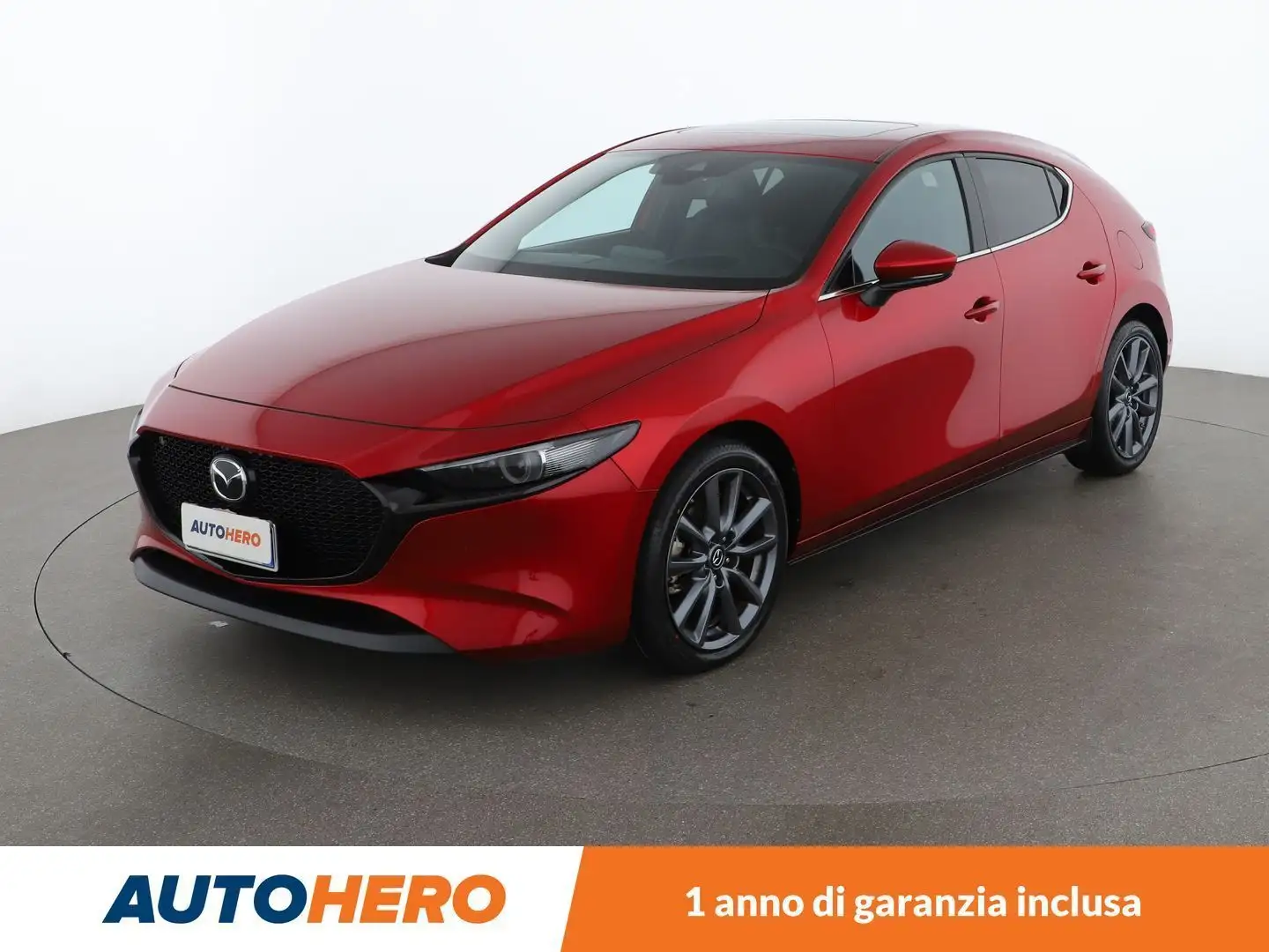 Mazda 3 2.0 e-Skyactiv-X Mild-Hybrid Exclusive MHEV Rosso - 1