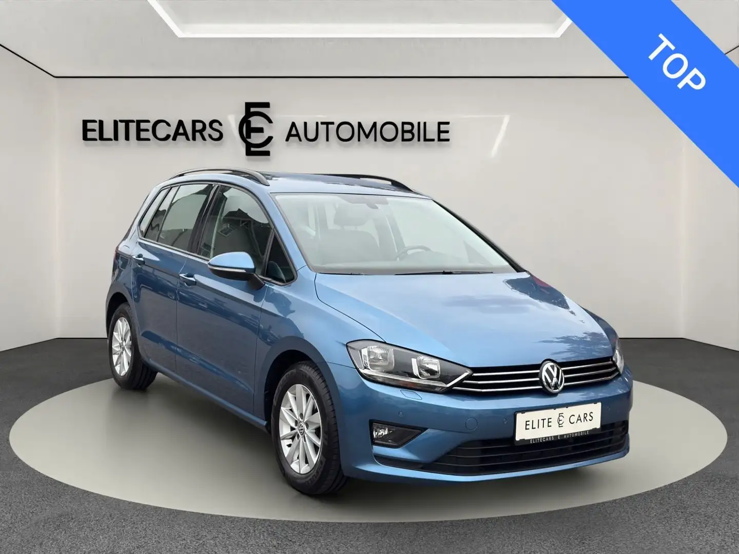 Volkswagen Golf Sportsvan 1,6 TDI / COMFORTLINE / TEMPOMAT / PARKPILOT / TO Blau - 1