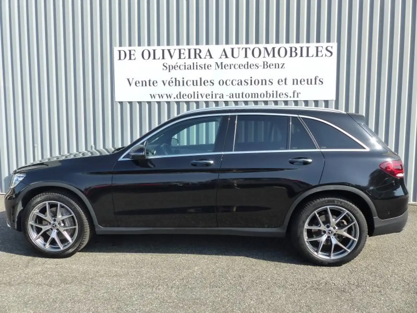 Mercedes-Benz GLC 300 300 de 194+122ch AMG Line 4Matic 9G-Tronic Noir - 2