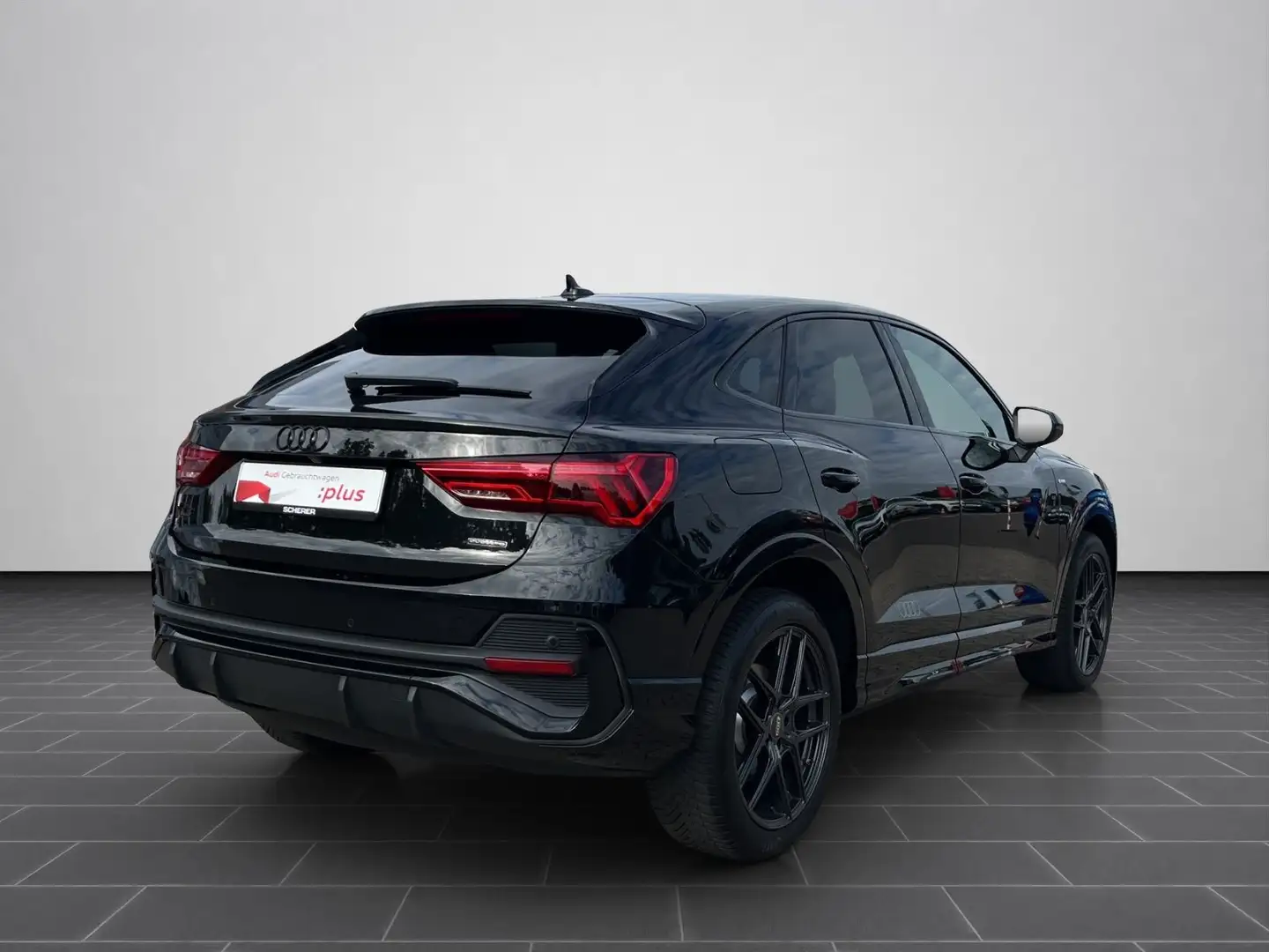 Audi Q3 S line 40 TDI KAMERA STD-HEIZUNG MA Negro - 2