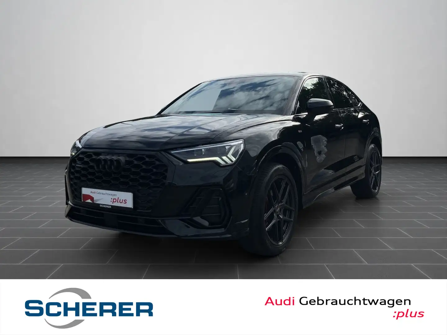 Audi Q3 S line 40 TDI KAMERA STD-HEIZUNG MA Negro - 1