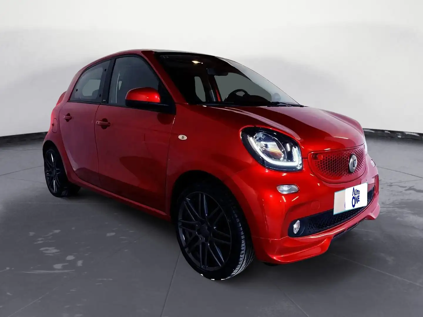 smart forFour 0.9 Turbo 90Cv Twinamic Auto Pack Brabus - Vari M Rosso - 1