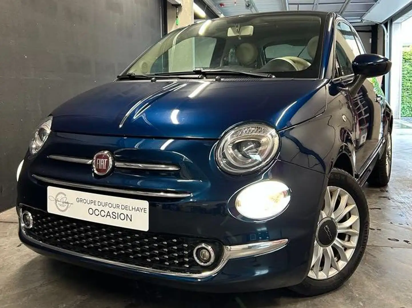 Fiat 500 500 0.9 T TwinAir Mirror (EU6d-TEMP) Blauw - 1