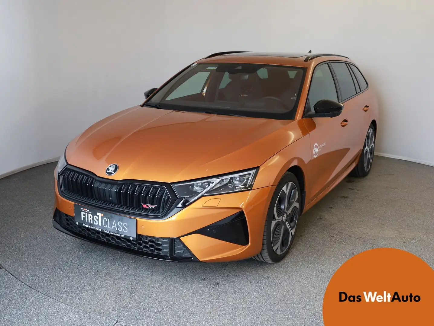 Skoda Octavia RS Naranja - 1