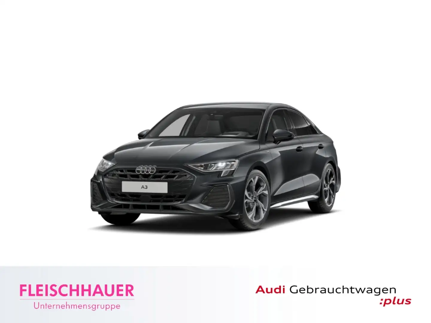 Audi A3 35 TFSI S line 1.5 S-line HUD+AHK+Navi+LED+APP+Son Grau - 1
