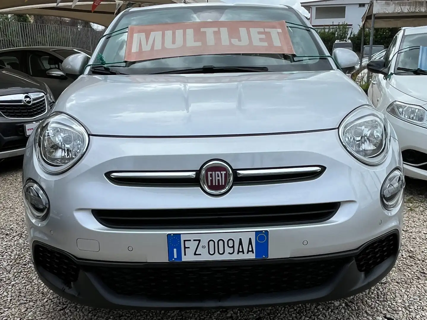 Fiat 500X 1300 M-JET 95 CV 85000 KM CERTIFICATI UNICO PROPR. Zilver - 2