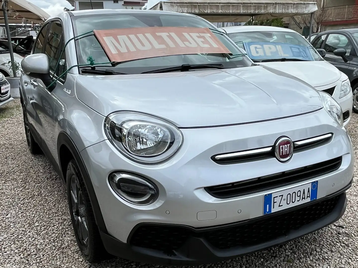 Fiat 500X 1300 M-JET 95 CV 85000 KM CERTIFICATI UNICO PROPR. Zilver - 1