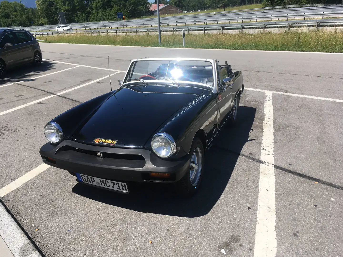 MG Midget Cabrio - Rechtslenker - Black Batch Edition Schwarz - 1