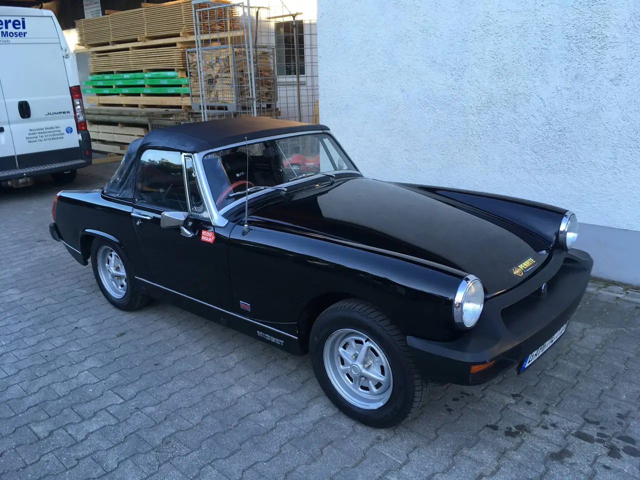 MG Midget Cabrio - Rechtslenker - Black Batch Edition, foto 4