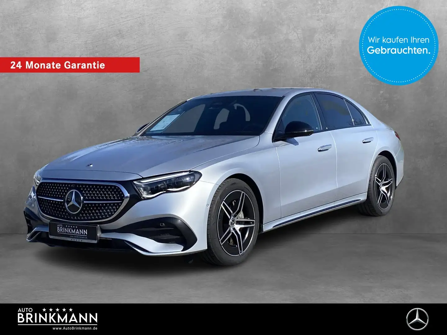 Mercedes-Benz E 200 E 200 AMG/AHK/360°KAM/MEMORY/DIGITAL/NIGHT SHZ Plateado - 1