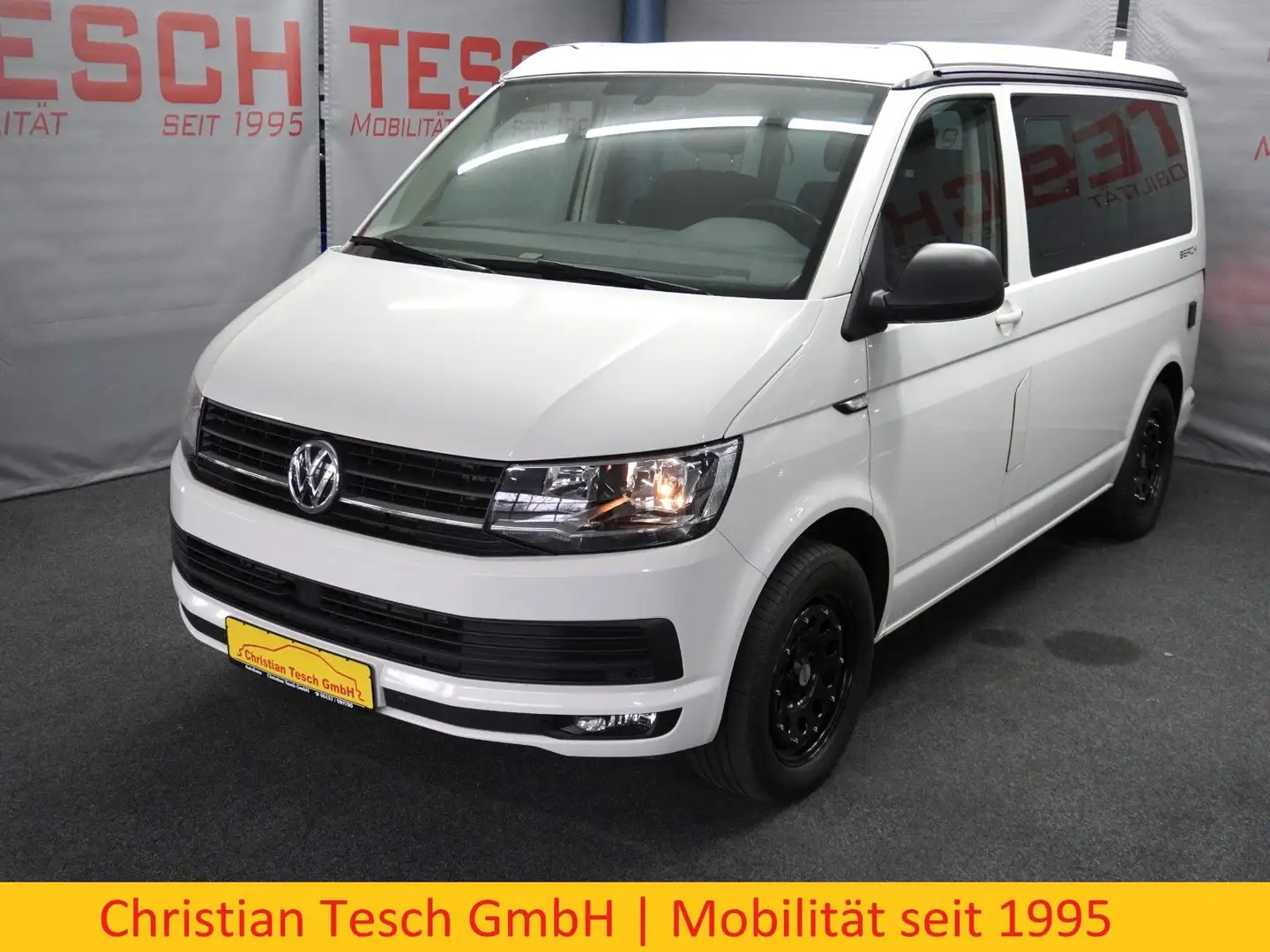 Volkswagen T6 California Beach 2.0 TDI DSG NAVI Sthz ACC Weiß - 1