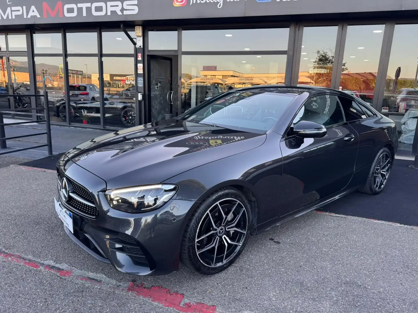 Mercedes-Benz E 220 D COUPE' AMG PREMIUM LED KAMERA Grigio - 2