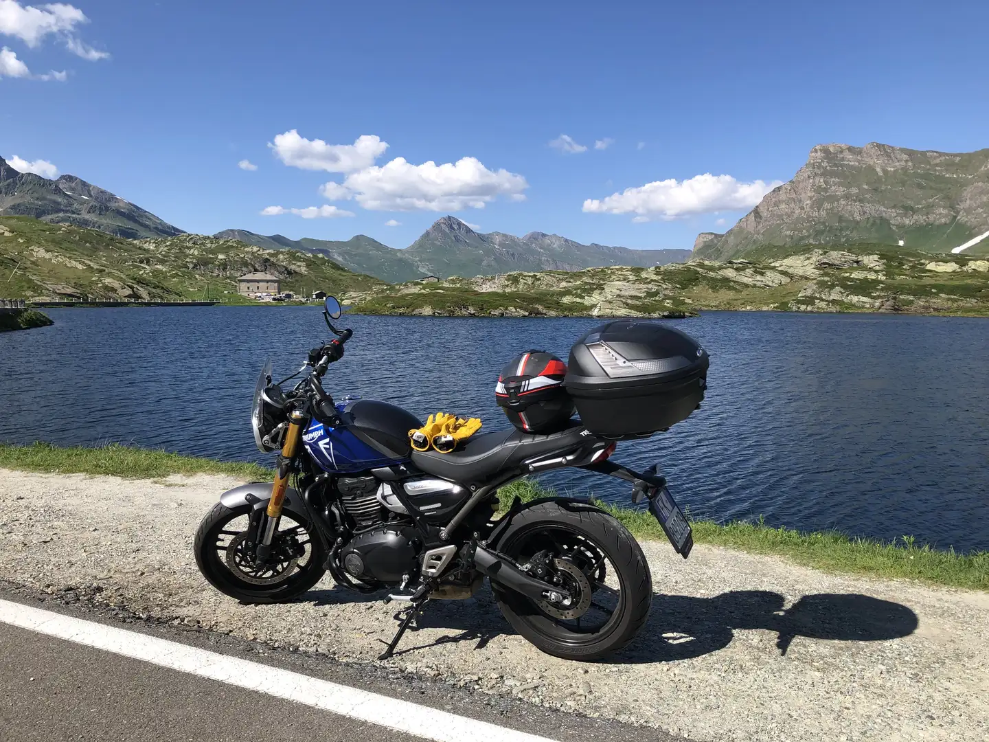 Triumph Speed 400 Modrá - 1