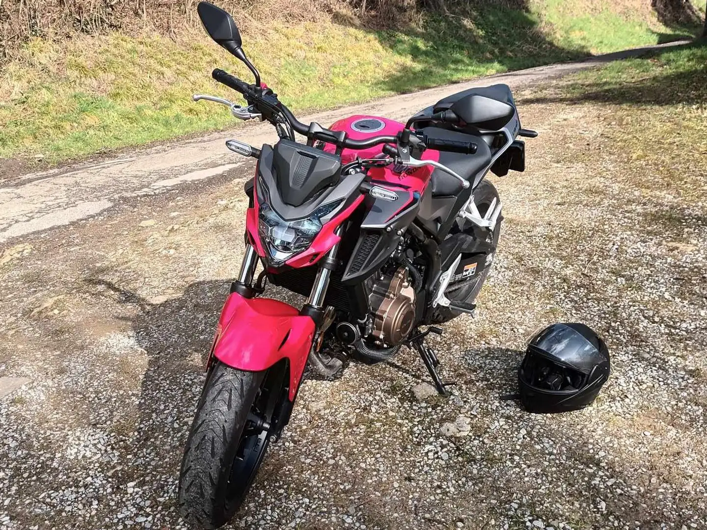 Honda CBF 500 Rouge - 1