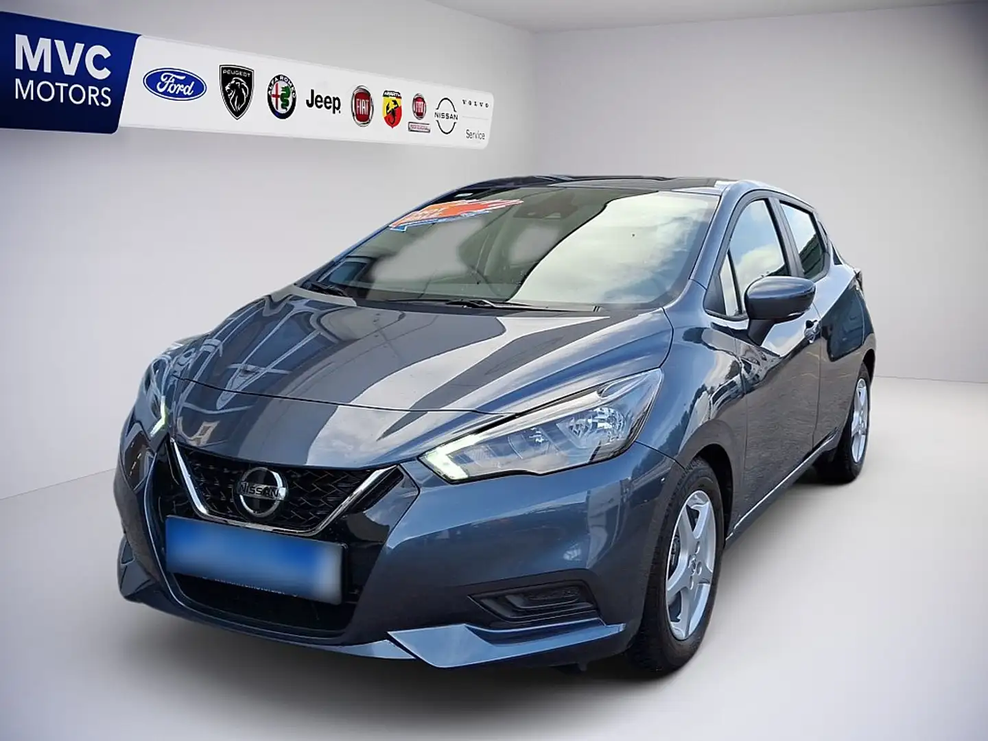 Nissan Micra 1.0 IG-T 92 PS Acenta AT Grijs - 1