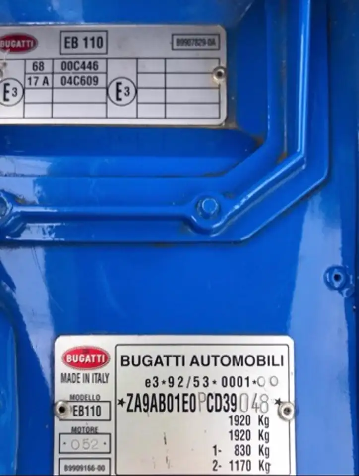 Bugatti EB 110 GT, foto 7